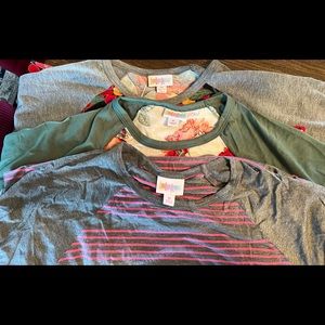 LuLaRoe Randy 3 pack size M. New or rarely worn.